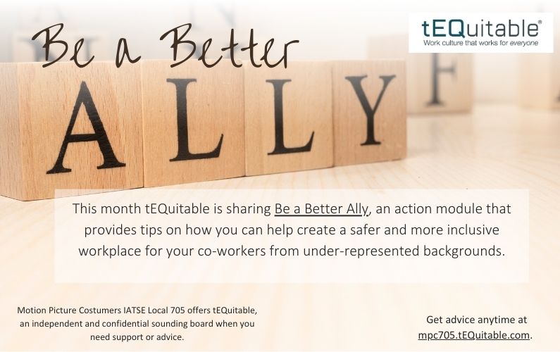 From tEQuitable: Be a Better Ally