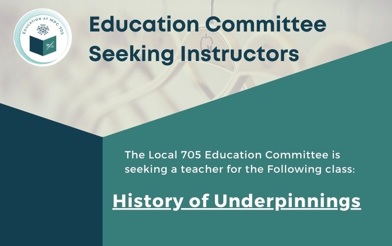 Education Committee Seeking Instructors