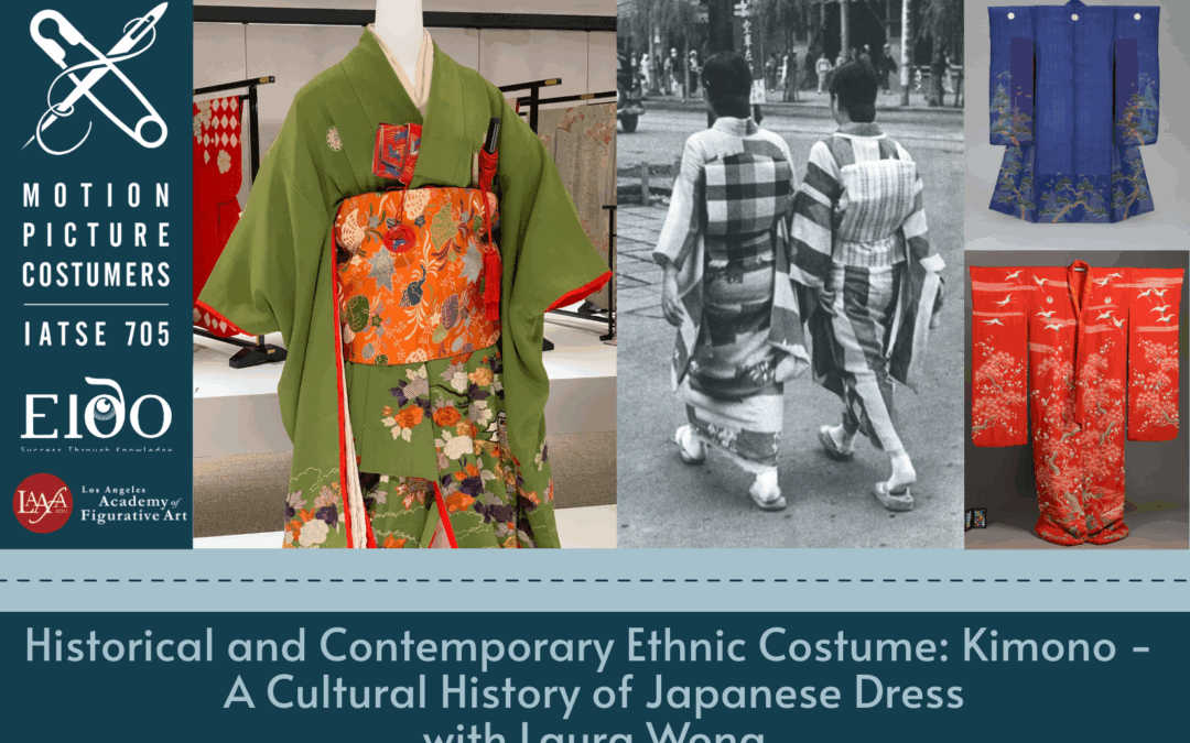 Class: Historical and Contemporary Ethnic Costume: Kimono – A Cultural History of Japanese Dress