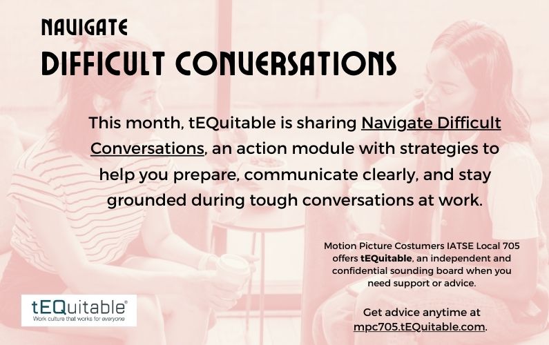From tEQuitable: Navigate Difficult Conversations