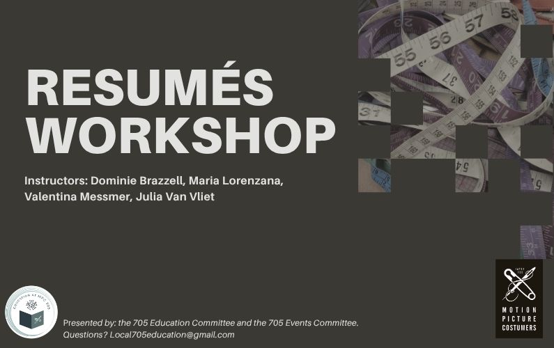 Class: Resumés Workshop